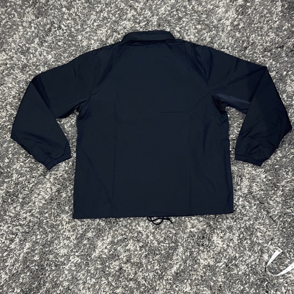 New NIKE Sportswear Authentics Mens Coaches Jacket in Black - Picture 3 of 14